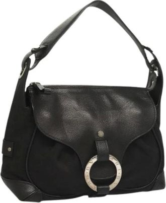 Bulgari Pre-owned Shoulder Bags, female, Black, Size: ONE SIZE Pre-owned Vintage Shoulder Bag