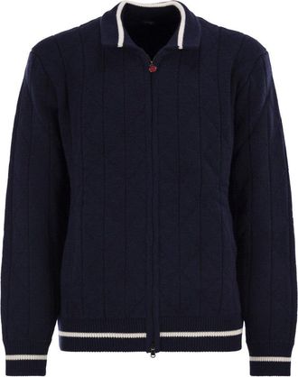 Kiton Cashmere Bomber Jacket