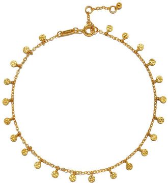 Satya Jewelry Walk with Joy Coin Chain Anklet