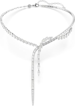 Swarovski Mesmera Rhodium Plated Y Necklace