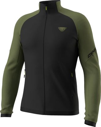 Dynafit Fitted Activewear Jacket with High Collar and Zippered Pockets