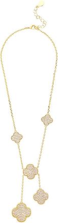 Rivka Friedman 18K Plated Cz Necklace