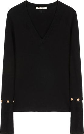 Ports 1961 Maglione con scollo a V - Nero