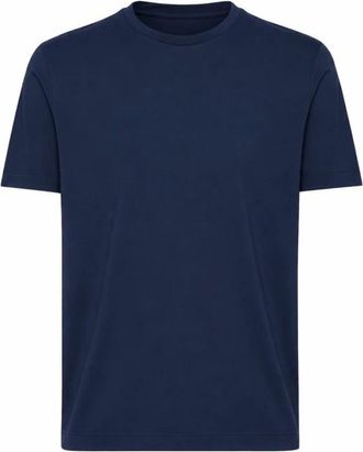 Sand Copenhagen Sand, Tops, Heren, Blauw, L, Katoen, T-shirt
