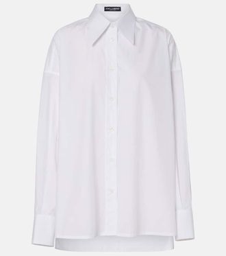 Dolce & Gabbana Camicia in popeline di cotone