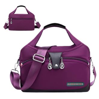 Generic Tote Bag Women - Sling Pack Multiple Compartments, Anti Theft Waterproof Adjustable Strap, Women Shoulder Bags for Lady Mother Girlfriend, Travel Gym 