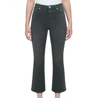 Closed Womens High Sun Jean In Pine Green