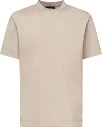 Giuliano Galiano T-Shirt Sabbia - Heren - T-shirts - Beige - 2XL - Tops