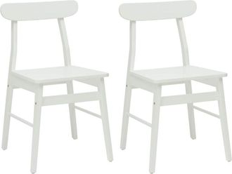 vidaXL Silla De Comedor 2 Pcs 43 X 44,5 X 77 Cm Vidaxl