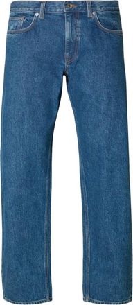 Selected 196 Straight Ben Kori Jeans - Heren - Regular Fit Jeans - Blauw - W38 L32 - Katoen - Jeans