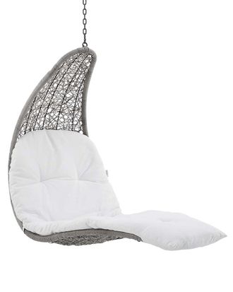 ModWay Landscape Hanging Chaise Lounge Outdoor Patio Swing Chair