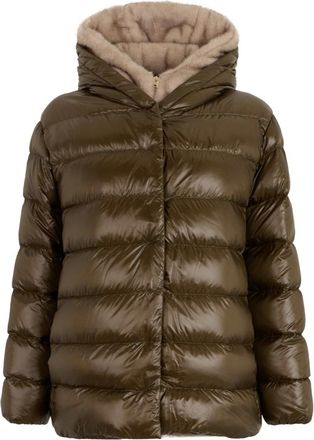 Herno Mujer, Chaquetas, Marr&oacute;n, Talla: M