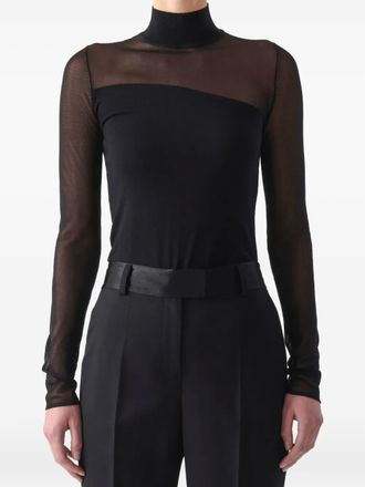 Jason Wu turtleneck top - women - Merino - S - Black