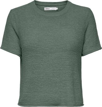 Only Kurzarmpullover »ONLSUNNY S/S PULLOVER NOOS KNT« mit Strukturmuster
