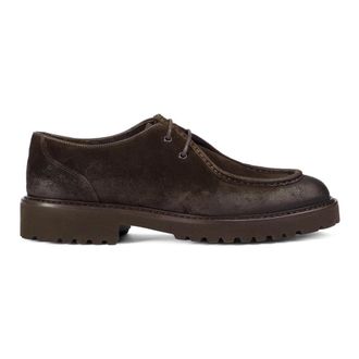 Doucal's Derby Veterschoen - Heren - Veterschoenen - Bruin - 41 EU - Leer - Schoenen