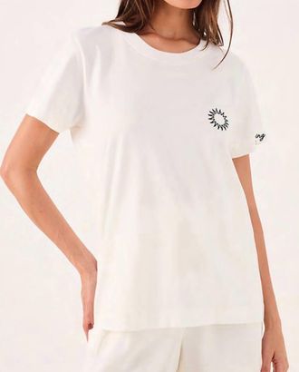 Dress To Embroidered Sun Top In White