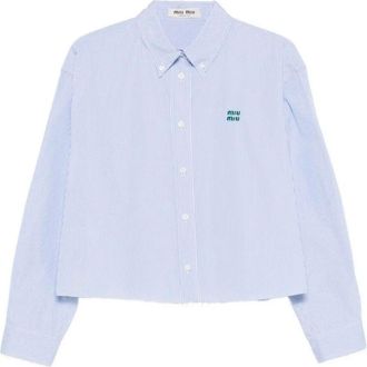 Miu Miu Cropped Shirt