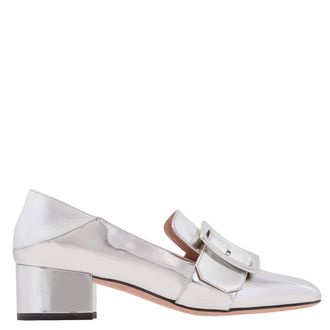 Bally Janelle Buckle Leather Pumps