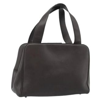 Prada Pre-owned Vintage Hand Bag - Dames - Pre-owned - Bruin - Maat: ONE Size Leer