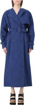 Max Mara Mujer, Abrigos, Azul, Talla: S