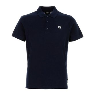 Fendi Hombre, Camisetas, Azul, Talla: S