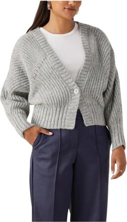 Nukus Grijze Vest voor Vrouwen - Dames - Vesten - Grijs - XL - Truien & Vesten