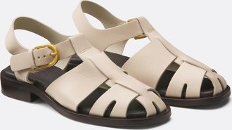 La Redoute Collections Leren sandalen