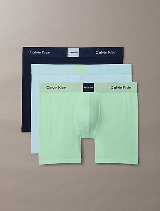 Calvin Klein 3 Pack Boxer Briefs - Icon Logo Graphic