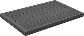 vidaXL Vidaxl - Panel De Suelo Para Ducha Solar Escalera Piscina Wpc