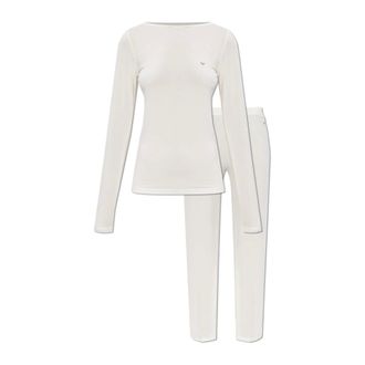 Emporio Armani Pyjamas, female, White, Size: L Two-piece pyjamas