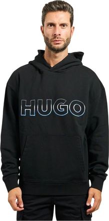 HUGO BOSS Uomo, Felpe, Nero, XL, new