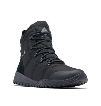 Columbia Mens Fairbanks Omni-Heat Snow Boot, 2024 Black/Titanium Ii, 10.5 UK