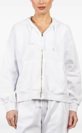 Xirena Smith zip-up hoodie - Wit