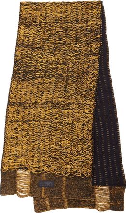 Maison Margiela Gebreide sjaal - Geel