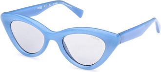 Guess GU00137 84A Mens Sunglasses Blue Size 50
