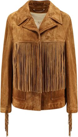 Golden Goose Olinda Suede Jacket-Donna