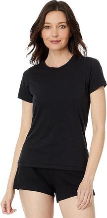 Travis Mathew Cloud T-Shirts Womens Clothing Black : XXS, Cotton/Modal/Spandex