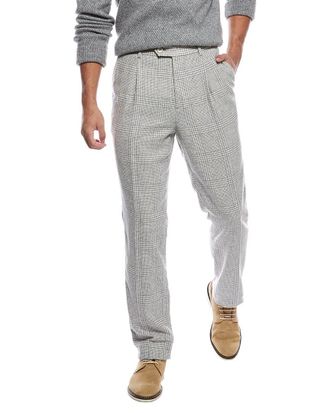 Brunello Cucinelli Wool & Silk-Blend Pant
