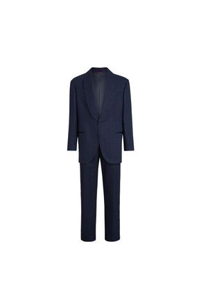 Brunello Cucinelli Tuxedo with shawl lapel in Navy Blue at Nordstrom, Size 44 It