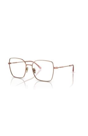 Vogue Eyewear 53mm Irregular optical glasses in Pink at Nordstrom
