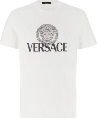 Versace T-Shirts - Heren - T-shirts - Wit - XL - Tops