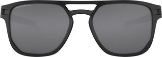 Oakley 54mm Polarized Square Sunglasses in Black at Nordstrom