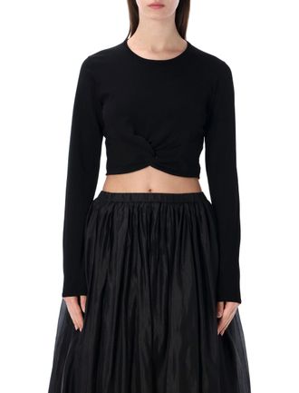 The Garment Madison Knot Front Slim Top