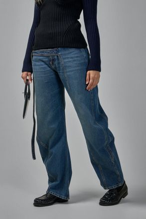Jean Paul Gaultier Denim Strap Jeans