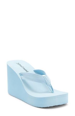 Jeffrey Campbell Astria Platform Wedge Sandal in Light Blue at Nordstrom, Size 8.5