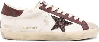 Golden Goose SUPERSTAR SNEAKERS IN NAPPA WITH CROCO STAR - Golden Goose Deluxe Brand - Man