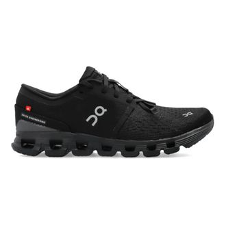 On Running Sneakers, female, Black, 3 UK, Black Trainers with X-shaped Speedboard