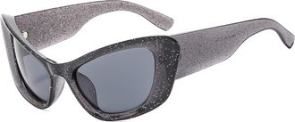 Generic Mens And Womens Outdoor Vacation Sunglasses Driving Sports Womens Sun Glasses(Grey)
