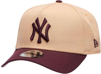 New Era Womens New York Yankees Yankees 9Forty A-Frame Cap - Adult Tan/Maroon/Maroon