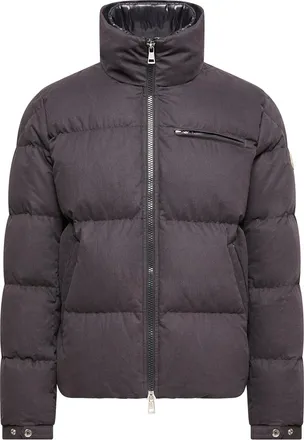 Moncler Moncler Isenviel Cotton Poplin Short Down Jacket, Men, Blue, Size: 0